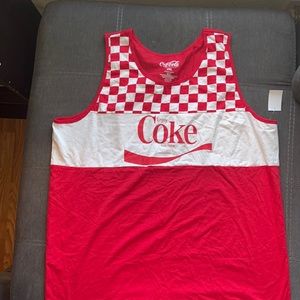 Coca Cola Classic Tank Top - Mens 2XL - Brand New